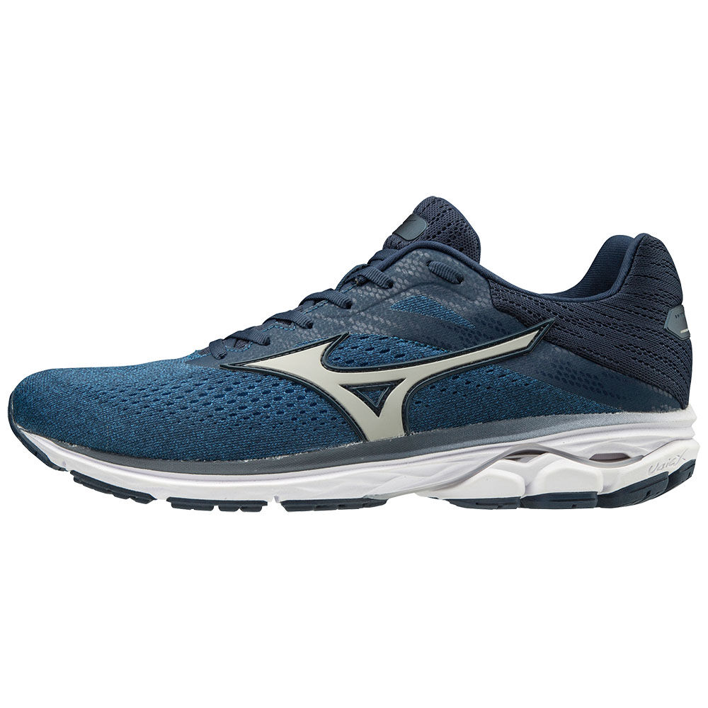 Zapatillas Running Mizuno WAVE RIDER 23 Hombre Azules Outlet SRKH-29107